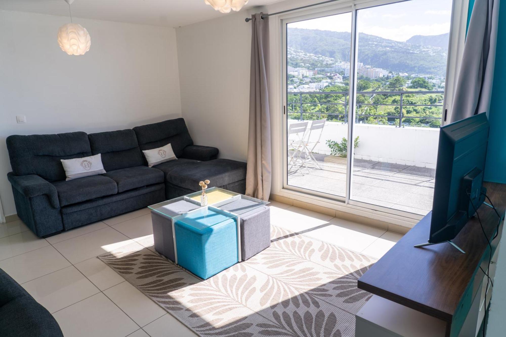 T2 Fleur De Lotus Lägenhet Saint-Denis Exteriör bild